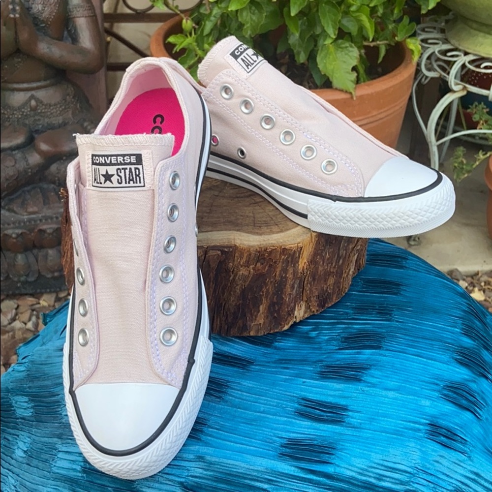 NEW “🌹Barely🌹” Slip On Converse CTAS Sneakers - Picture 12 of 16